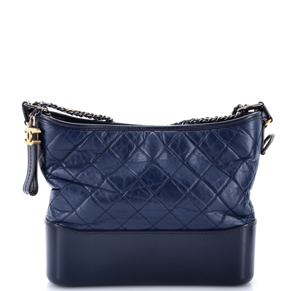 Chanel Medium Gabrielle Hobo Quilted Aged Calfskin